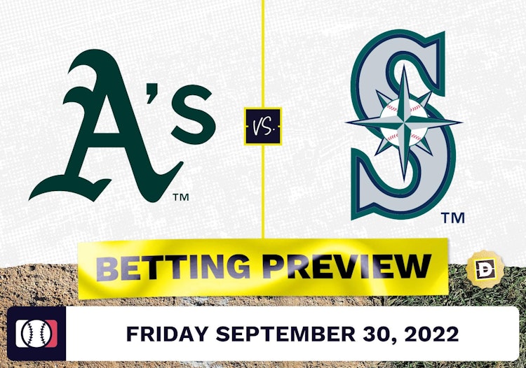 Athletics vs. Mariners Prediction and Odds - Sep 30, 2022