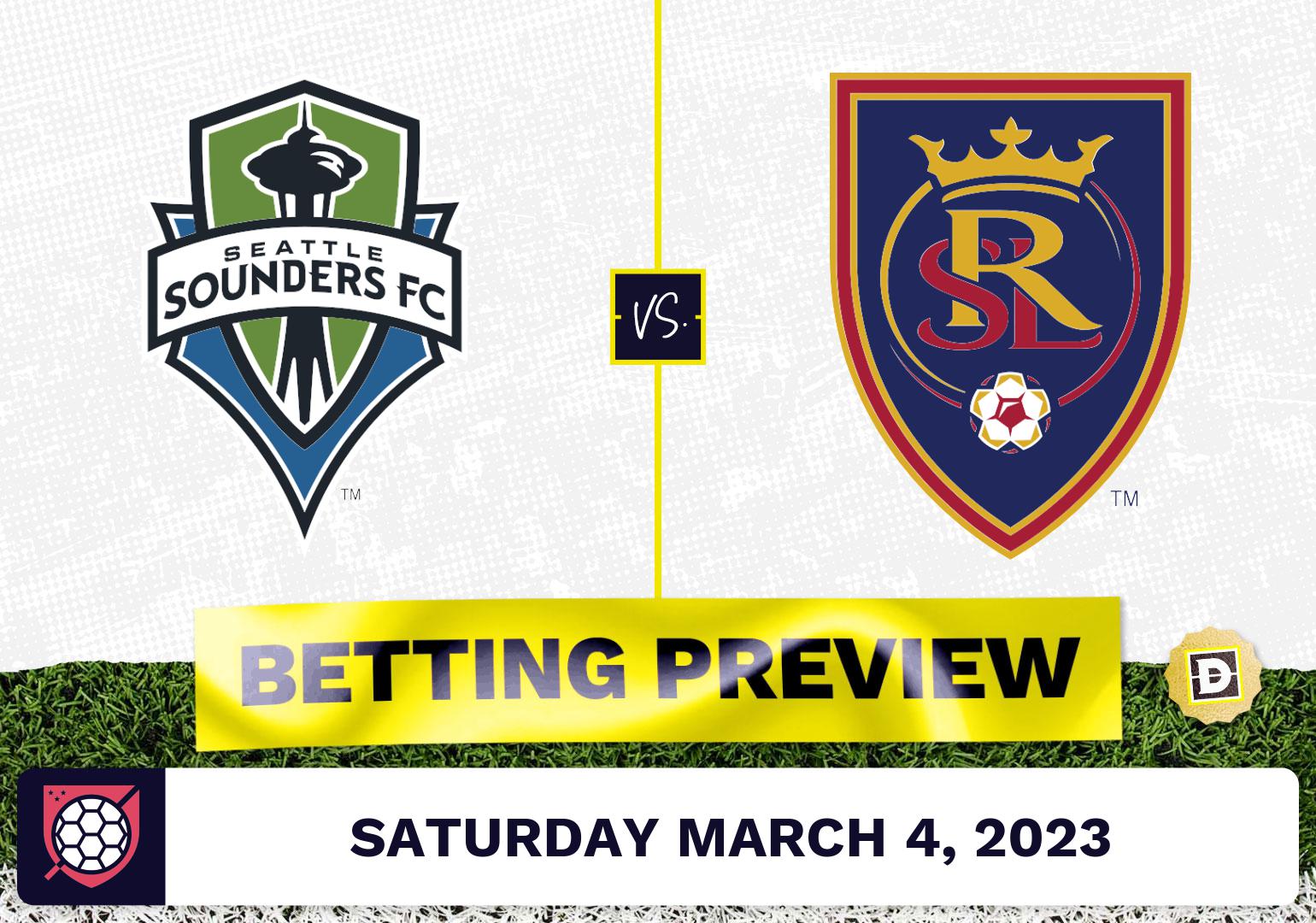 Seattle Sounders vs. Real Salt Lake Prediction - Mar 4, 2023