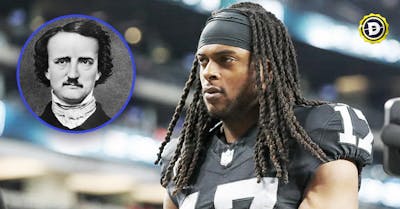 Edgar Allen Poe Instagram post from Davante Adams Suggests Trade to Ravens