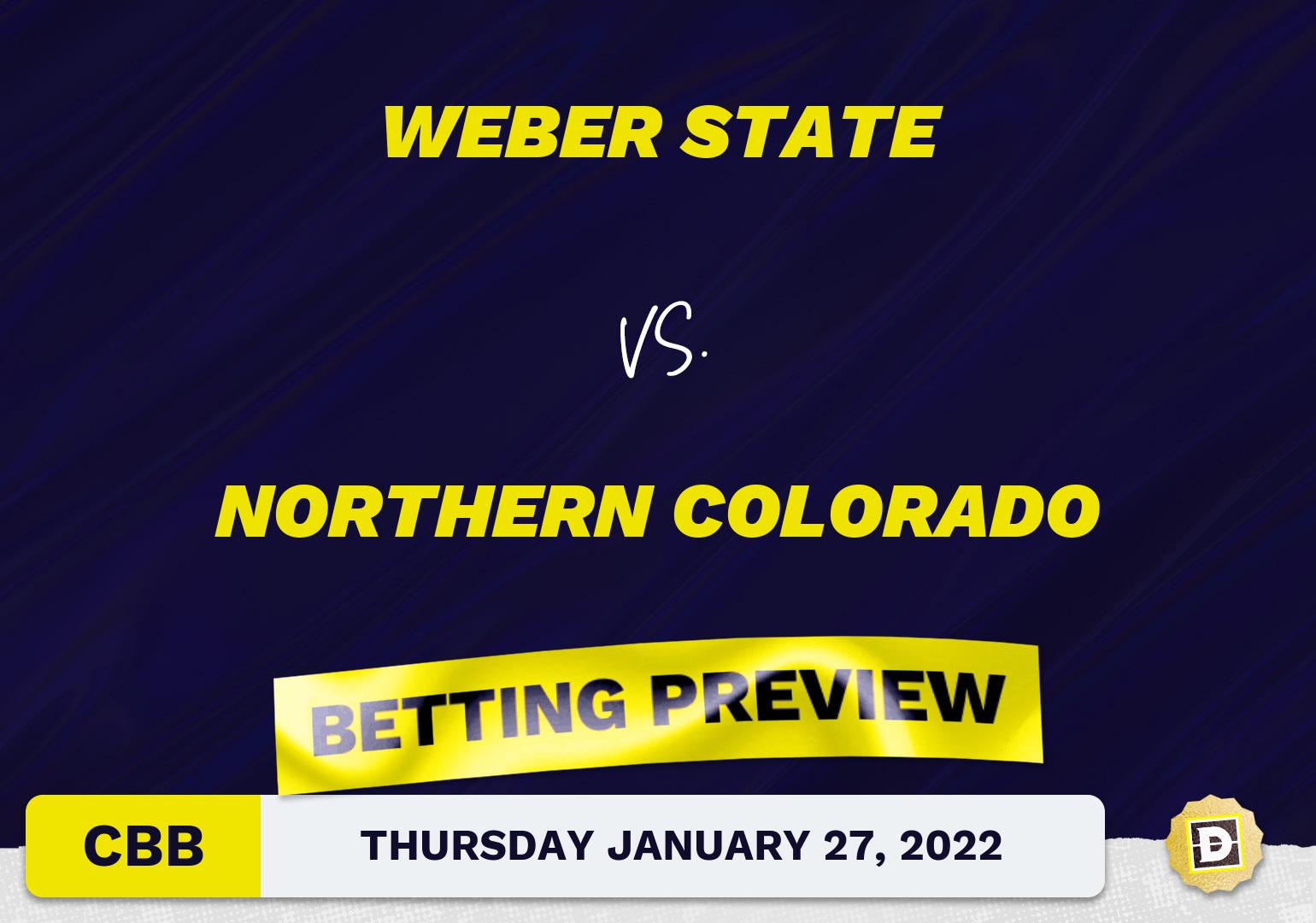 Weber State vs. Northern Colorado CBB Predictions and Odds - Jan 27, 2022