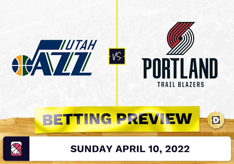 Jazz vs. Trail Blazers Prediction and Odds - Apr 10, 2022