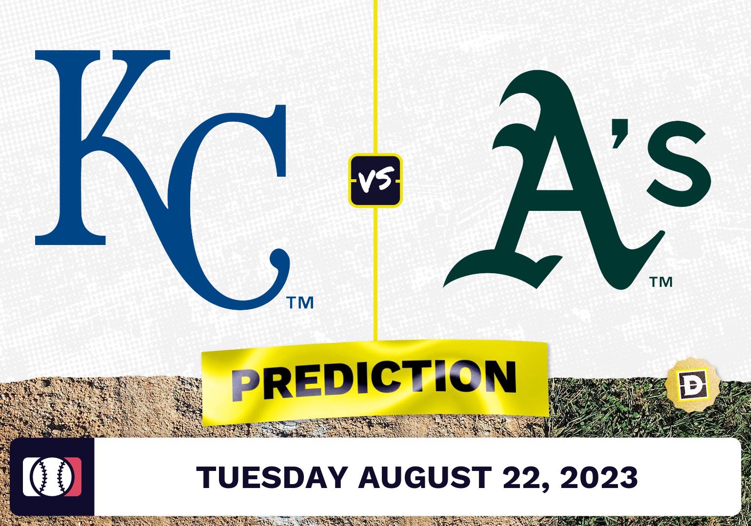 Royals vs. Athletics Prediction for MLB Tuesday [8/22/2023]