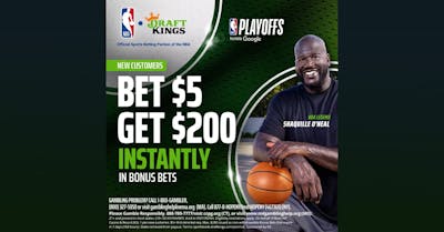 DraftKings promo code upgraded for NBA Playoffs: New "Bet $5, Get $200" sports betting deal Available for Easter Weekend