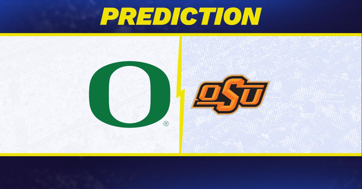 Oregon takes on Oklahoma State in College Football action.