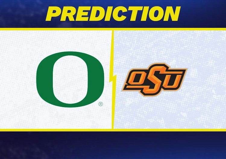Oregon takes on Oklahoma State in College Football action.