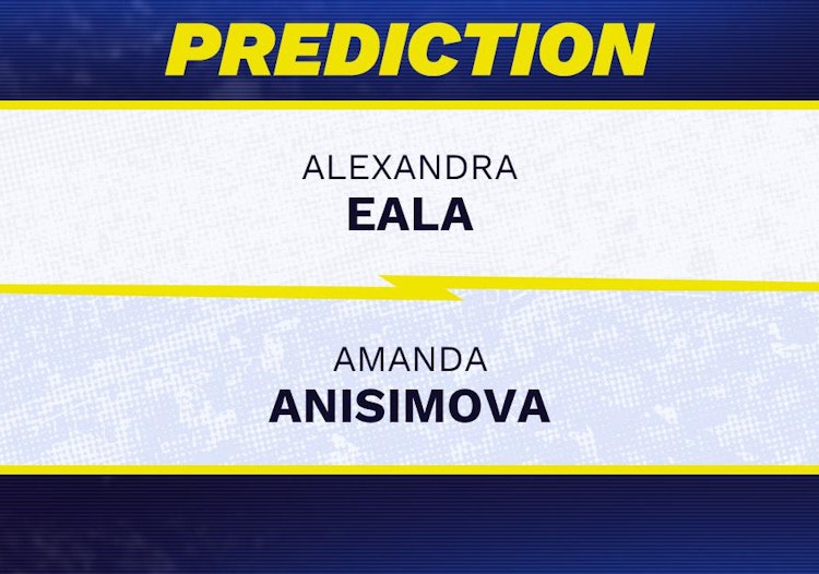Alexandra Eala vs Amanda Anisimova Tennis Prediction.