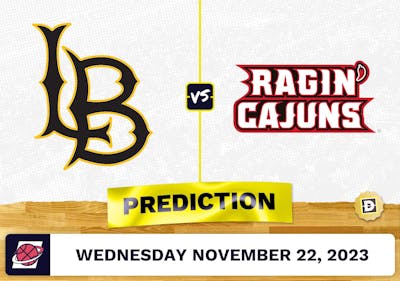 Long Beach State vs. Louisiana-Lafayette Basketball Prediction - November 22, 2023