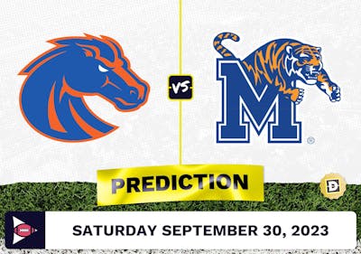Boise State vs. Memphis CFB Prediction and Odds - September 30, 2023