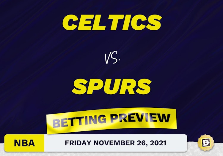 Celtics vs. Spurs Predictions and Odds - Nov 26, 2021