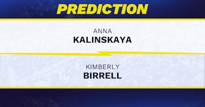 Anna Kalinskaya vs. Kimberly Birrell Prediction, Odds, Picks for Australian Open 2025