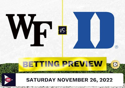 Wake Forest vs. Duke CFB Prediction and Odds - Nov 26, 2022