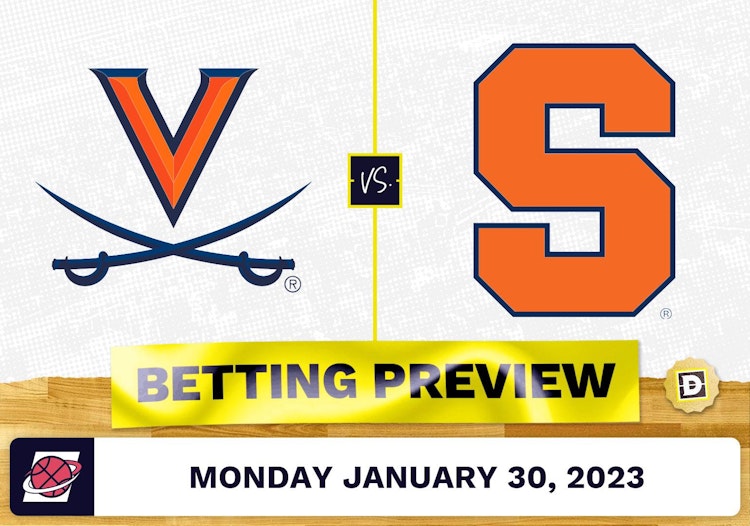 Virginia vs. Syracuse CBB Prediction and Odds - Jan 30, 2023