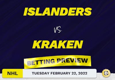 Islanders vs. Kraken Predictions and Odds - Feb 22, 2022