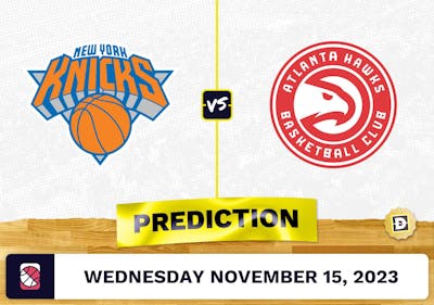 Knicks vs. Hawks Prediction and Odds - November 15, 2023