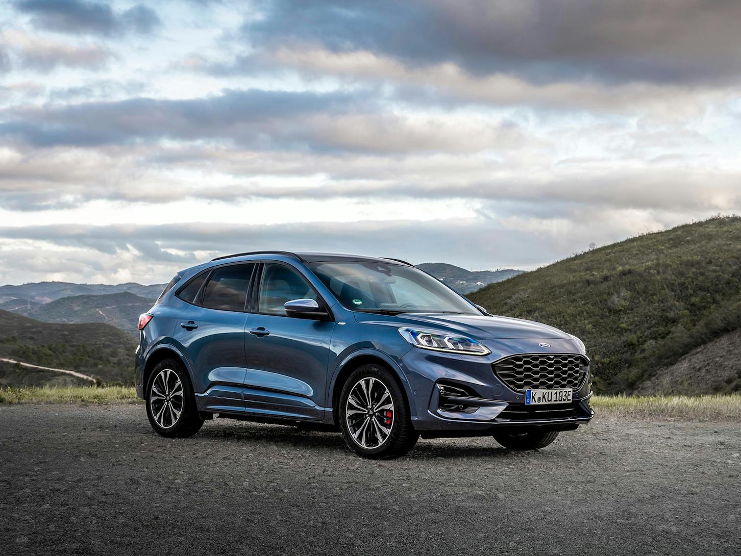 Ein Ford Kuga Plug-in-Hybrid.