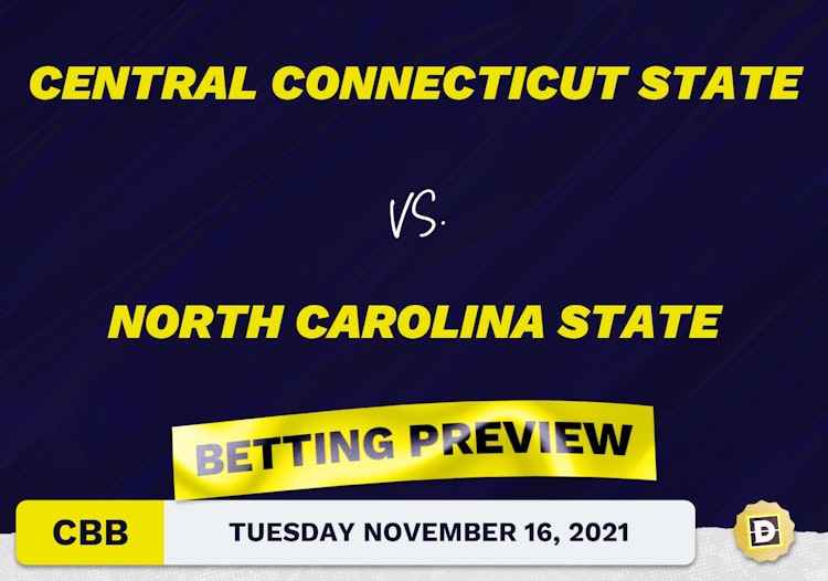 Central Connecticut State vs. North Carolina State CBB Predictions and Odds - Nov 16, 2021
