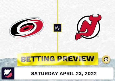 Hurricanes vs. Devils Prediction and Odds - Apr 23, 2022