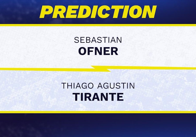 Sebastian Ofner vs Thiago Tirante Tennis Prediction.