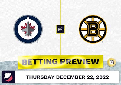Jets vs. Bruins Prediction and Odds - Dec 22, 2022