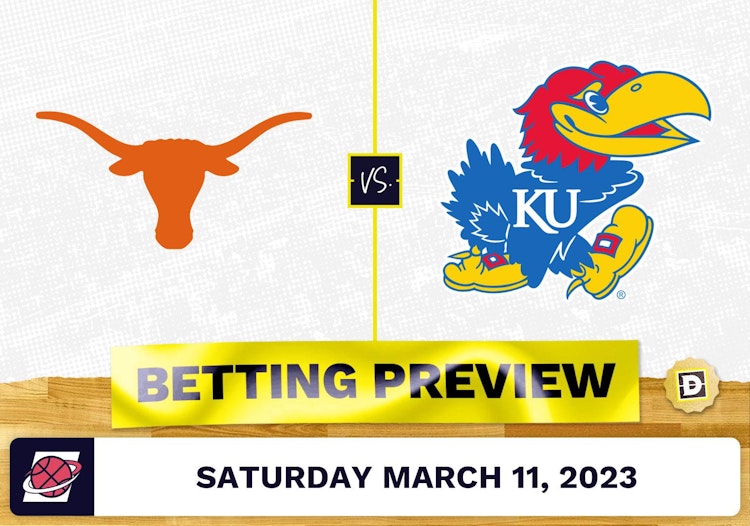 Texas vs. Kansas CBB Prediction and Odds - Mar 11, 2023