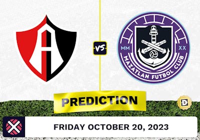 Atlas vs. Mazatlan Prediction and Odds - October 20, 2023