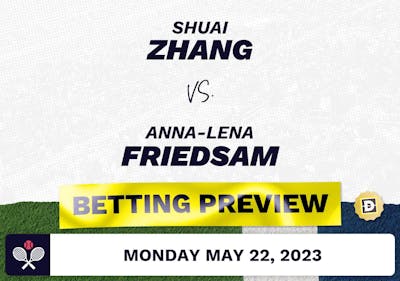 Shuai Zhang vs. Anna-Lena Friedsam Prediction - Strasbourg Open 2023