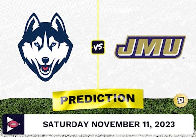Connecticut vs. James Madison CFB Prediction and Odds - November 11, 2023