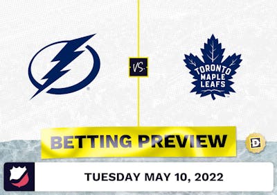 Lightning vs. Maple Leafs Prediction and Odds - May 10, 2022