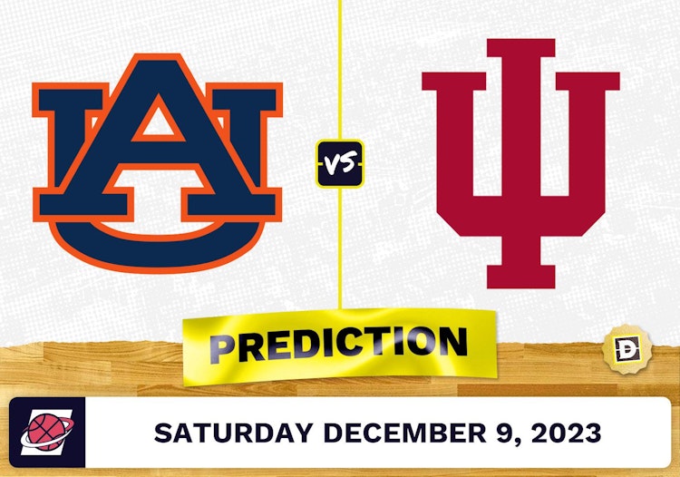 Auburn vs. Indiana Basketball Prediction - December 9, 2023
