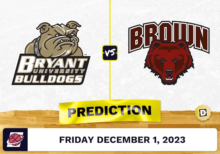 Bryant University vs. Brown Basketball Prediction - December 1, 2023