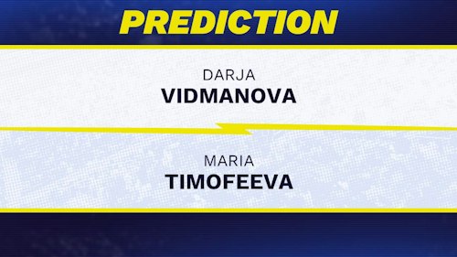 Darja Vidmanova vs. Maria Timofeeva prediction, odds, picks for WTA China Open 2026
