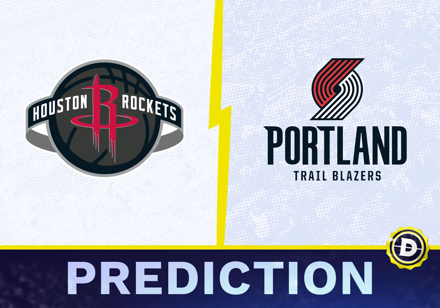 Houston Rockets vs. Portland Trail Blazers Prediction, Odds, NBA Picks [4/12/2024]