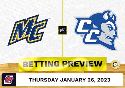 Merrimack vs. Central Connecticut State CBB Prediction and Odds - Jan 26, 2023