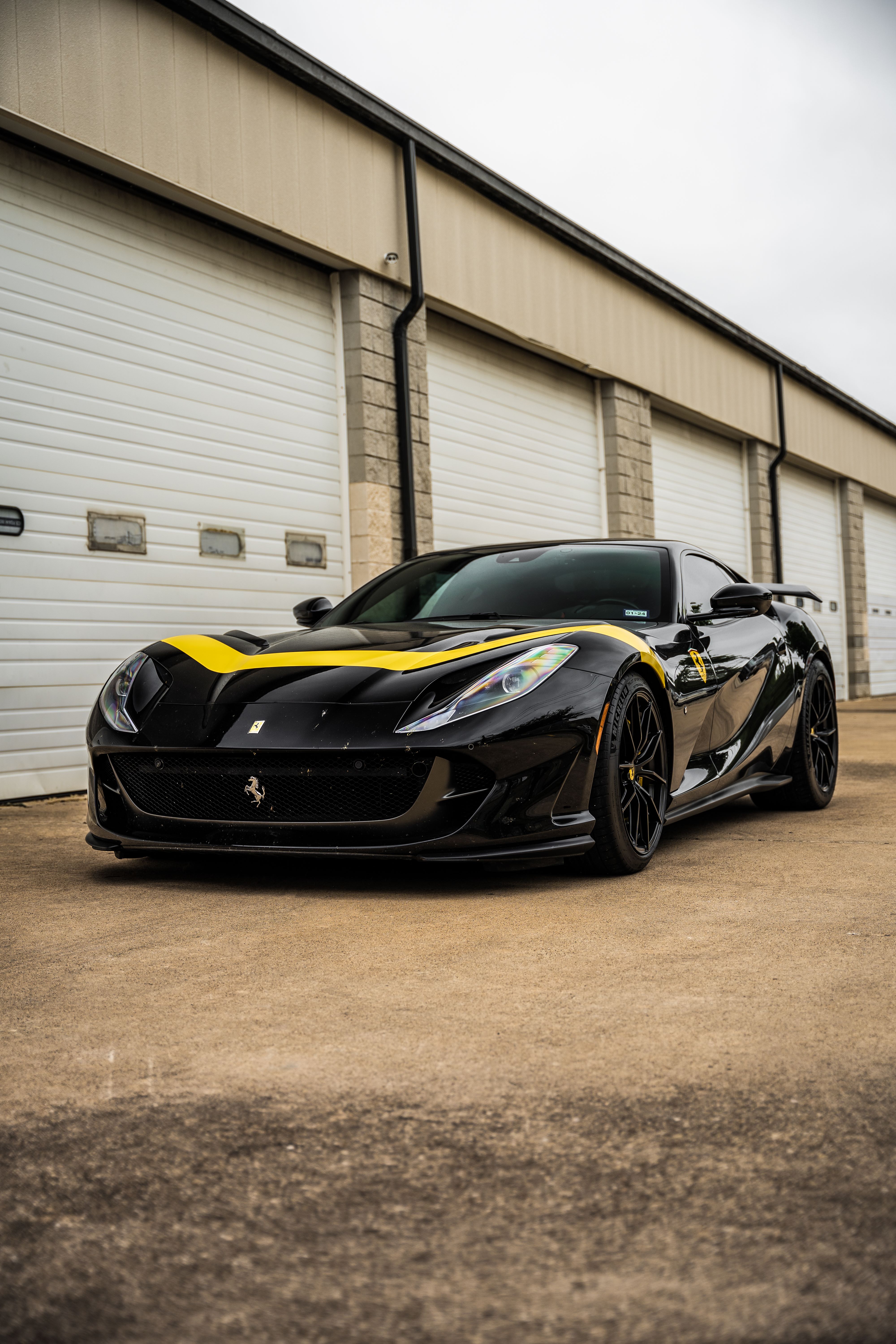 Ferrari 812 Superfast at Petrol Lounge in Austin, TX.