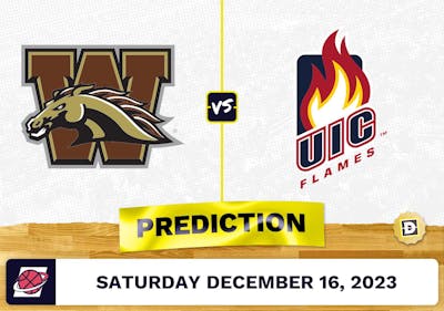 Western Michigan vs. Illinois-Chicago Prediction, Odds, Picks for College Basketball Saturday [12/16/2023]