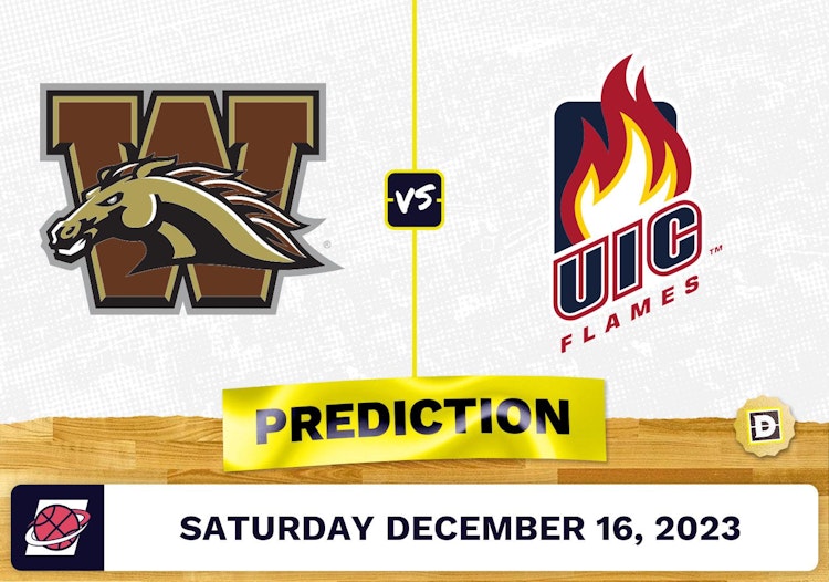 Western Michigan vs. Illinois-Chicago Prediction, Odds, Picks for College Basketball Saturday [12/16/2023]