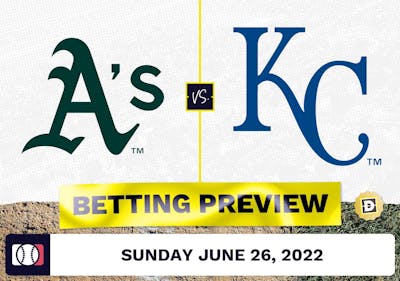 Athletics vs. Royals Prediction and Odds - Jun 26, 2022