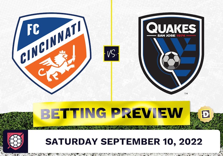 FC Cincinnati vs. San Jose Earthquakes Prediction - Sep 10, 2022