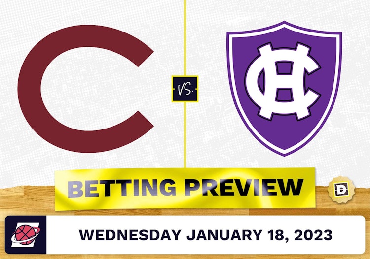 Colgate vs. Holy Cross CBB Prediction and Odds - Jan 18, 2023