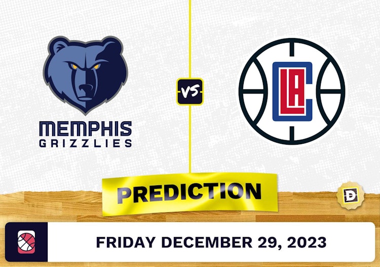 Memphis Grizzlies vs. Los Angeles Clippers Prediction, Odds, NBA Picks  [12/29/2023]