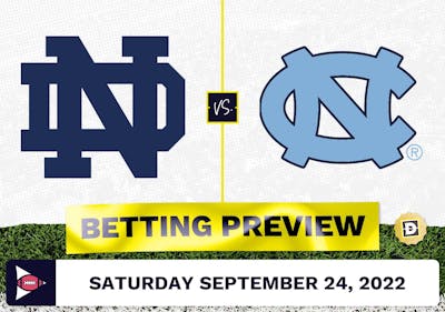 Notre Dame vs. North Carolina CFB Prediction and Odds - Sep 24, 2022