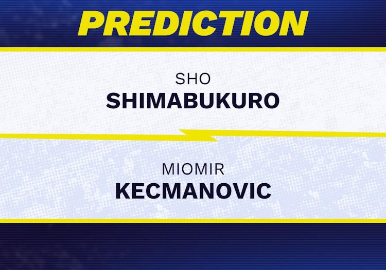 Sho Shimabukuro vs Miomir Kecmanovic Tennis Prediction.