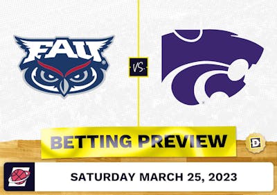 Florida Atlantic vs. Kansas State March Madness Prediction - Mar 25, 2023