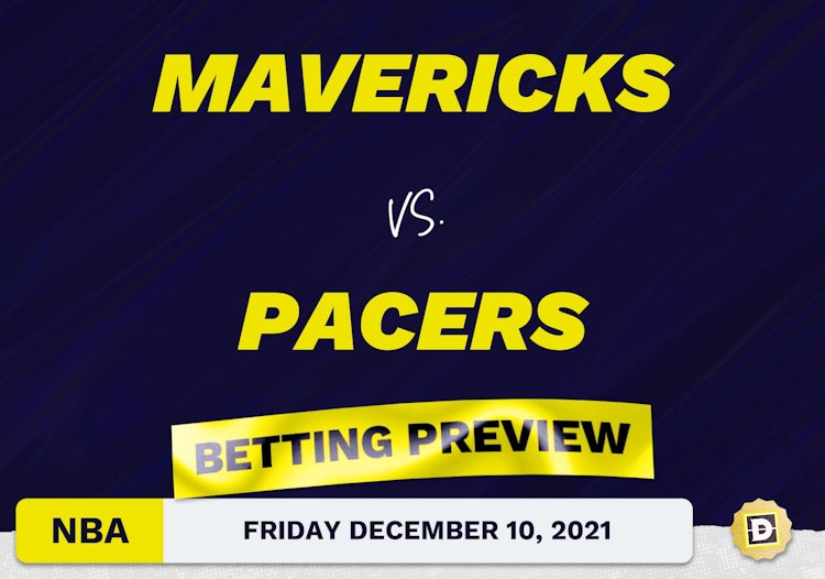 Mavericks vs. Pacers Predictions and Odds - Dec 10, 2021