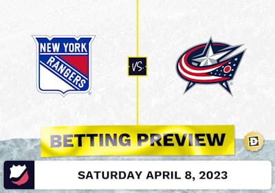 Rangers vs. Blue Jackets Prediction and Odds - Apr 8, 2023