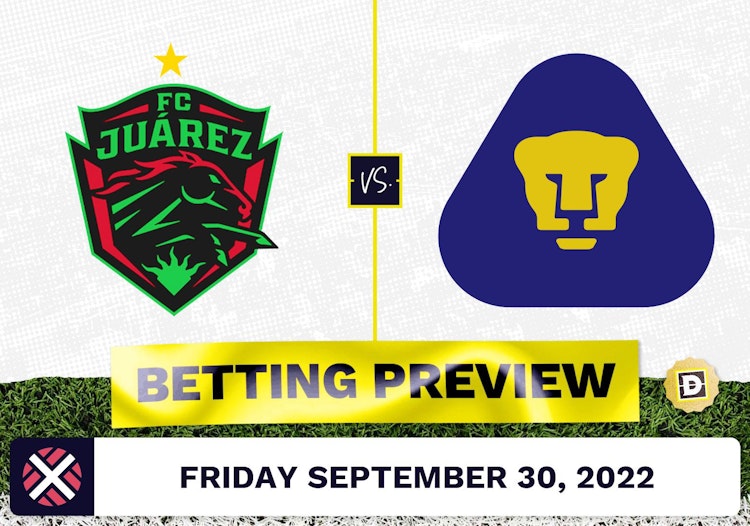 Juarez vs. Pumas UNAM Prediction and Odds - Sep 30, 2022