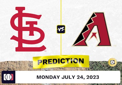 Cardinals vs. Diamondbacks Prediction for MLB Monday [7/24/2023]