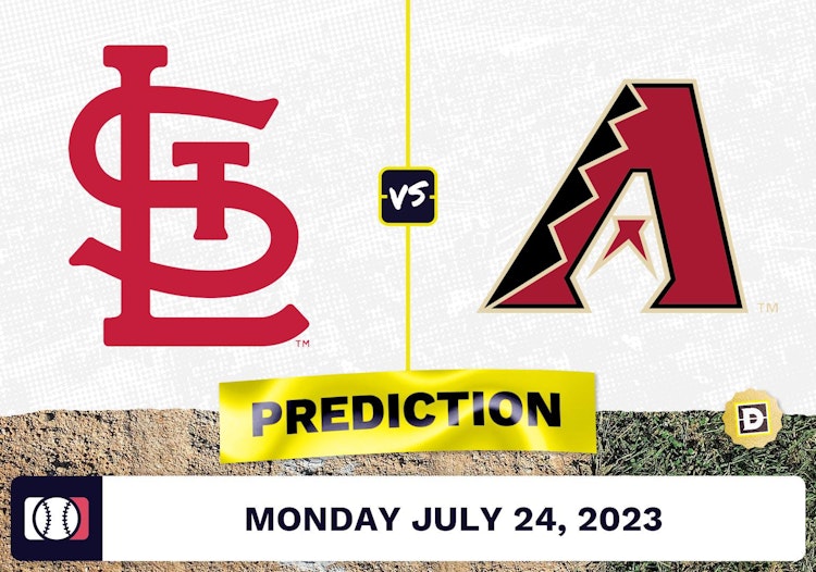 Cardinals vs. Diamondbacks Prediction for MLB Monday [7/24/2023]