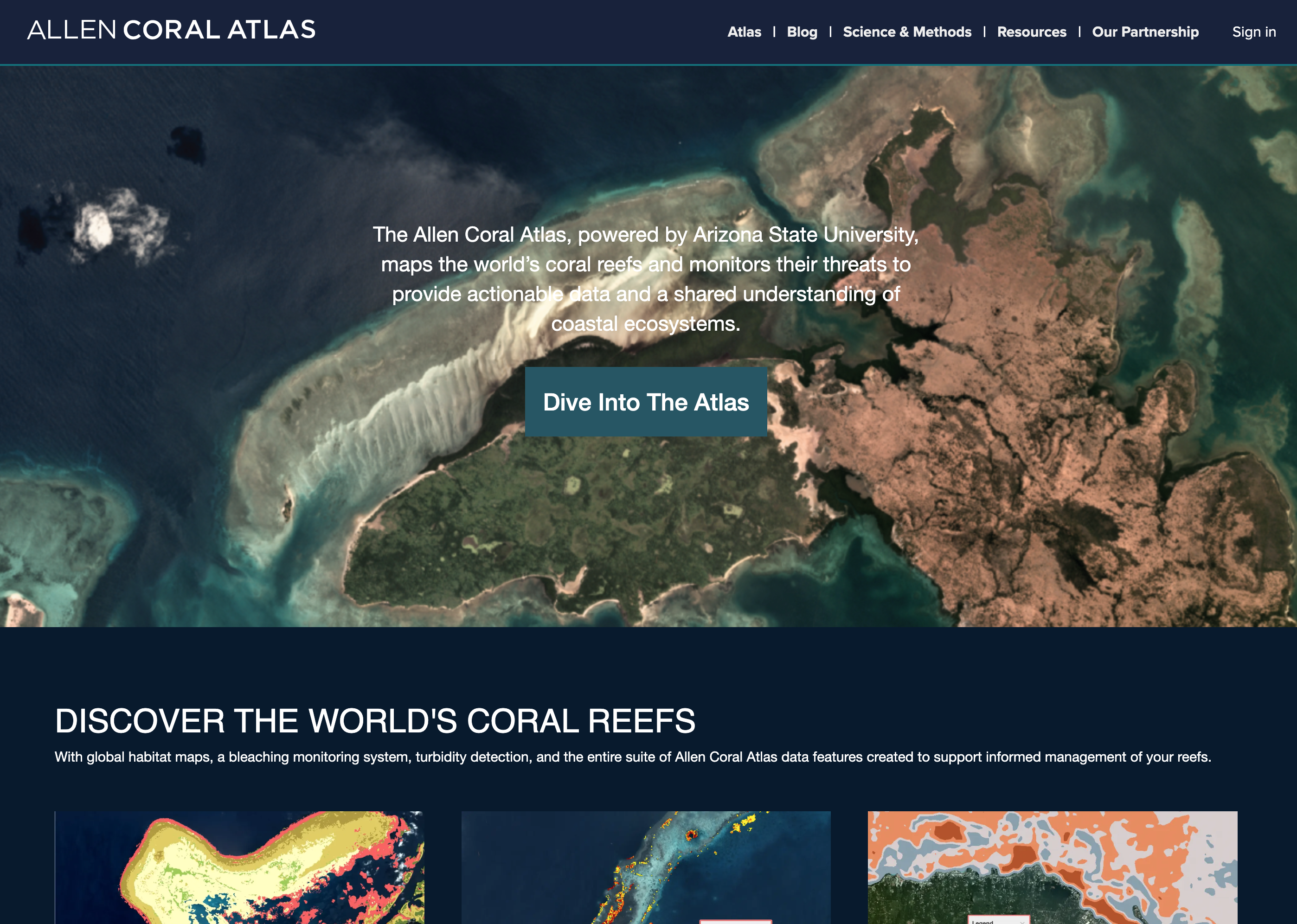 Allen Coral Atlas image