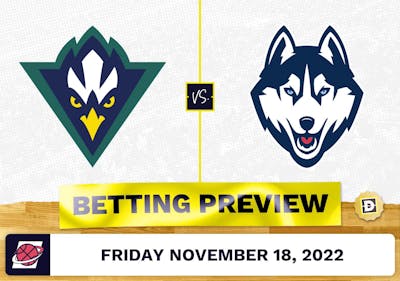 North Carolina-Wilmington vs. Connecticut CBB Prediction and Odds - Nov 18, 2022
